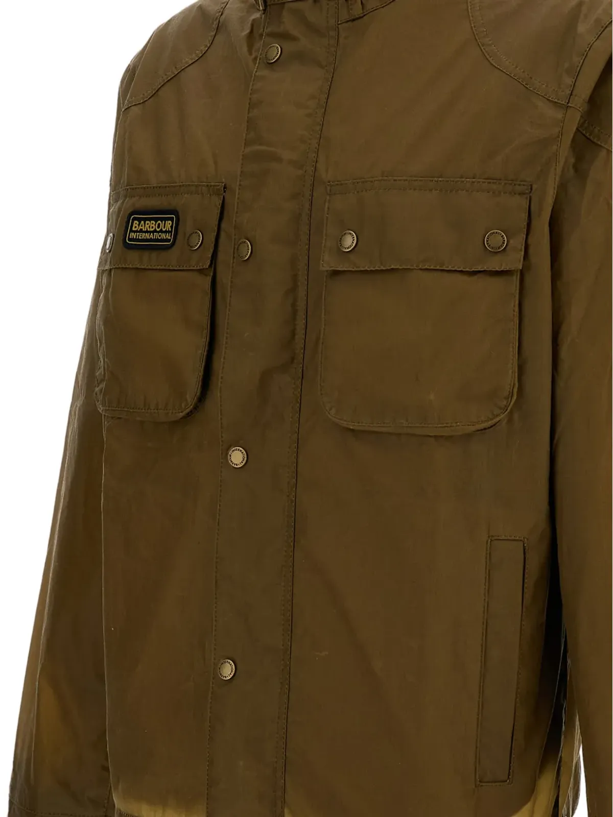 Barbour International Merton ロゴパッチ ジャケット - 画像3