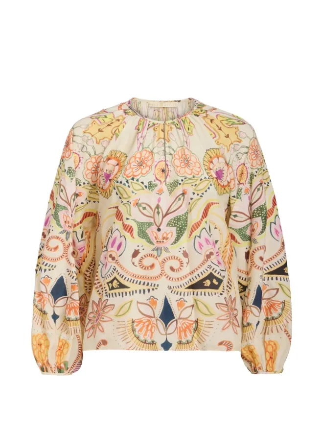 Marie Oliver Marie Oliver Arabella花柄プリントブラウスの商品画像