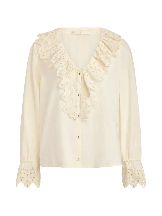 Marie Oliver Marie Oliver エデン ラッフル ブラウスの商品画像