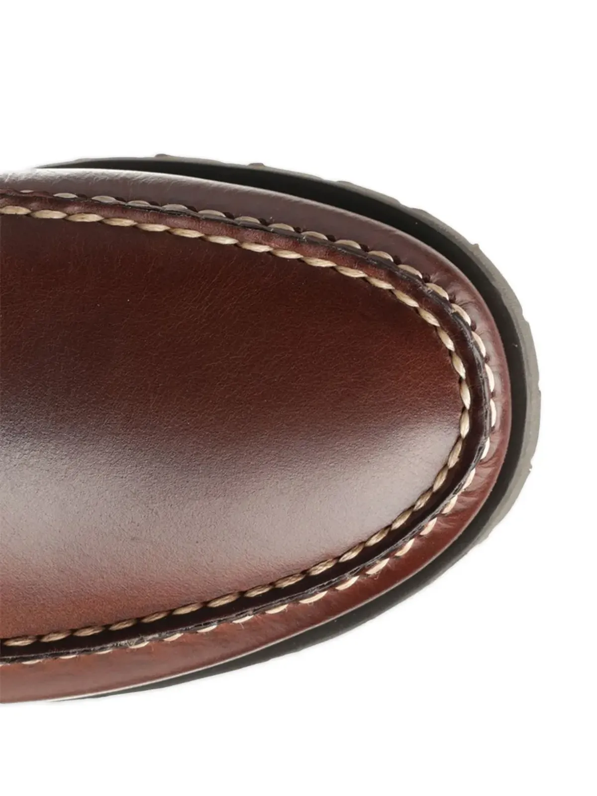 Paraboot 紐付きステッチローファー - 画像5