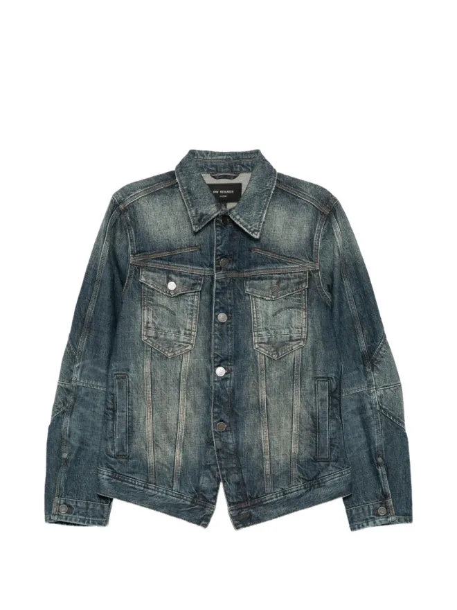 G-Star RAW G-Star RAW デニムジャケット（胸フラップポケット2つ） - ブルーの商品画像