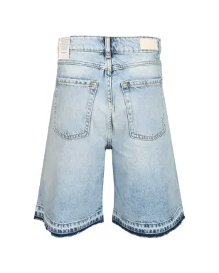 ICON DENIM ルル ワイドレッグ ファイブポケットショーツ - サムネイル2