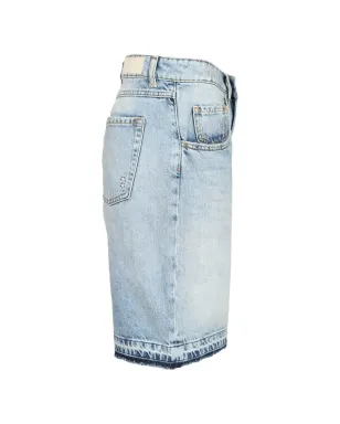 ICON DENIM ルル ワイドレッグ ファイブポケットショーツ - サムネイル3