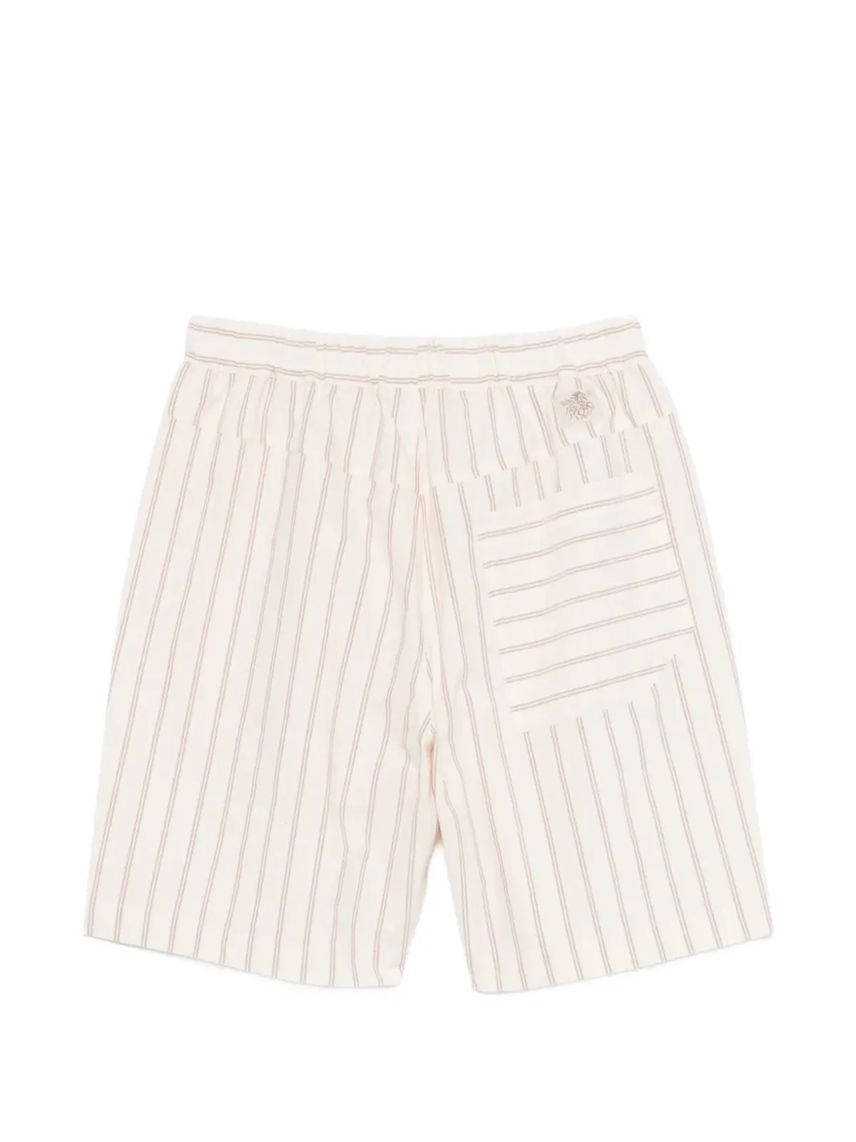 RANRA striped shorts - Neutrals - 画像2