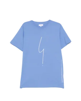 agnès b. IRONY MARK BRANDO T-SHIRT - Blue - サムネイル1