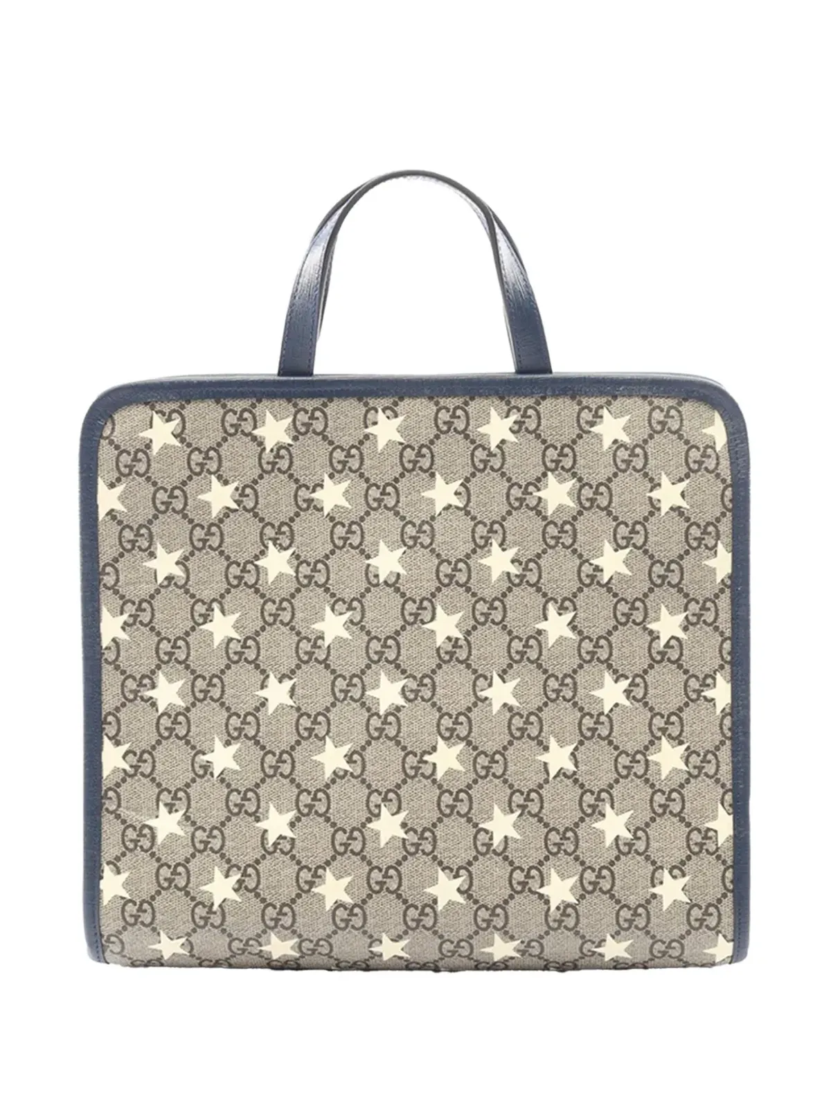 Gucci Pre-Owned GG Supreme Star 子ども用トートバッグ ブラウン - 画像1