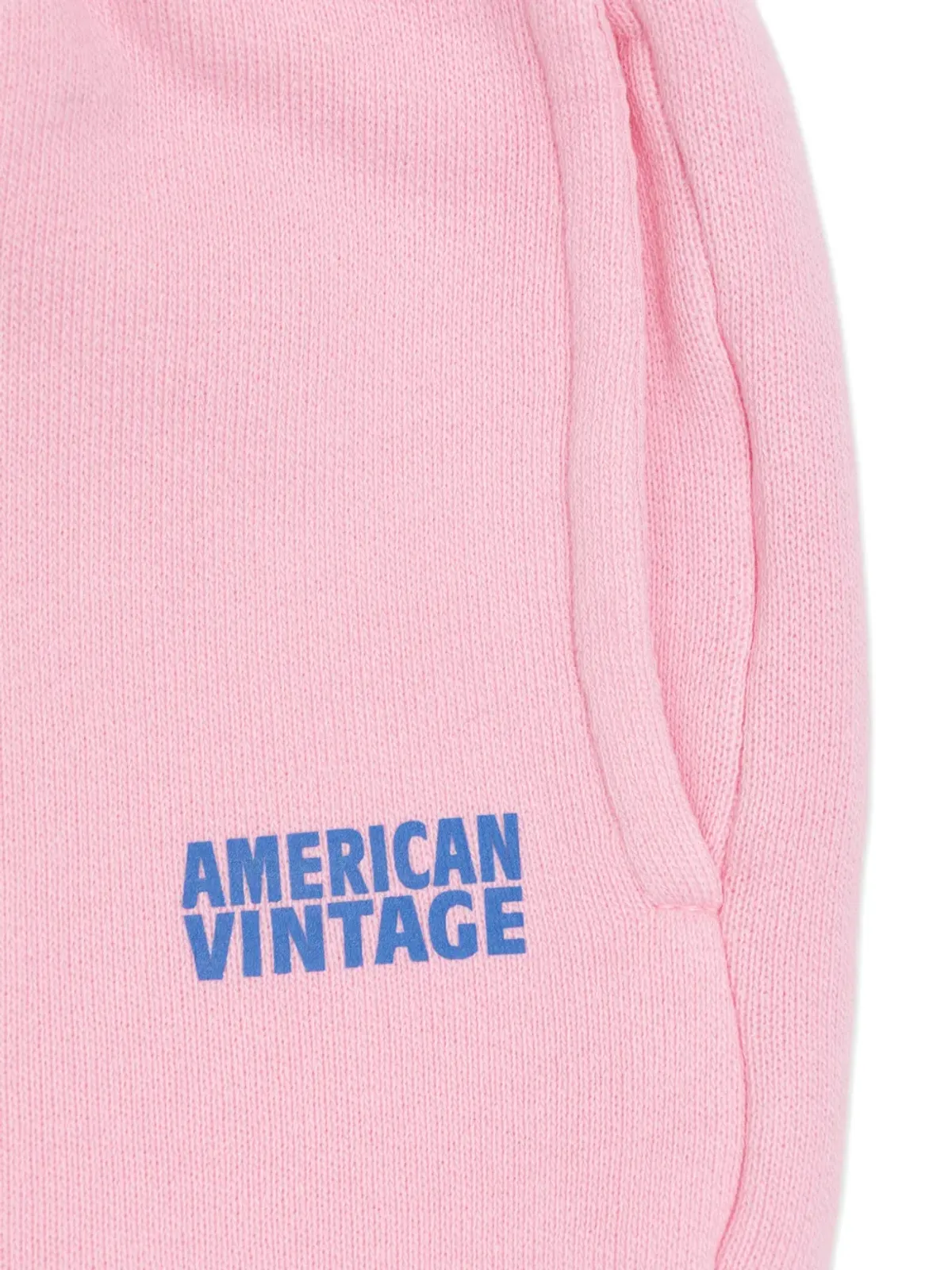 American Vintage Kids Izubird コットン トラックスーツボトムス - Pink - 画像3