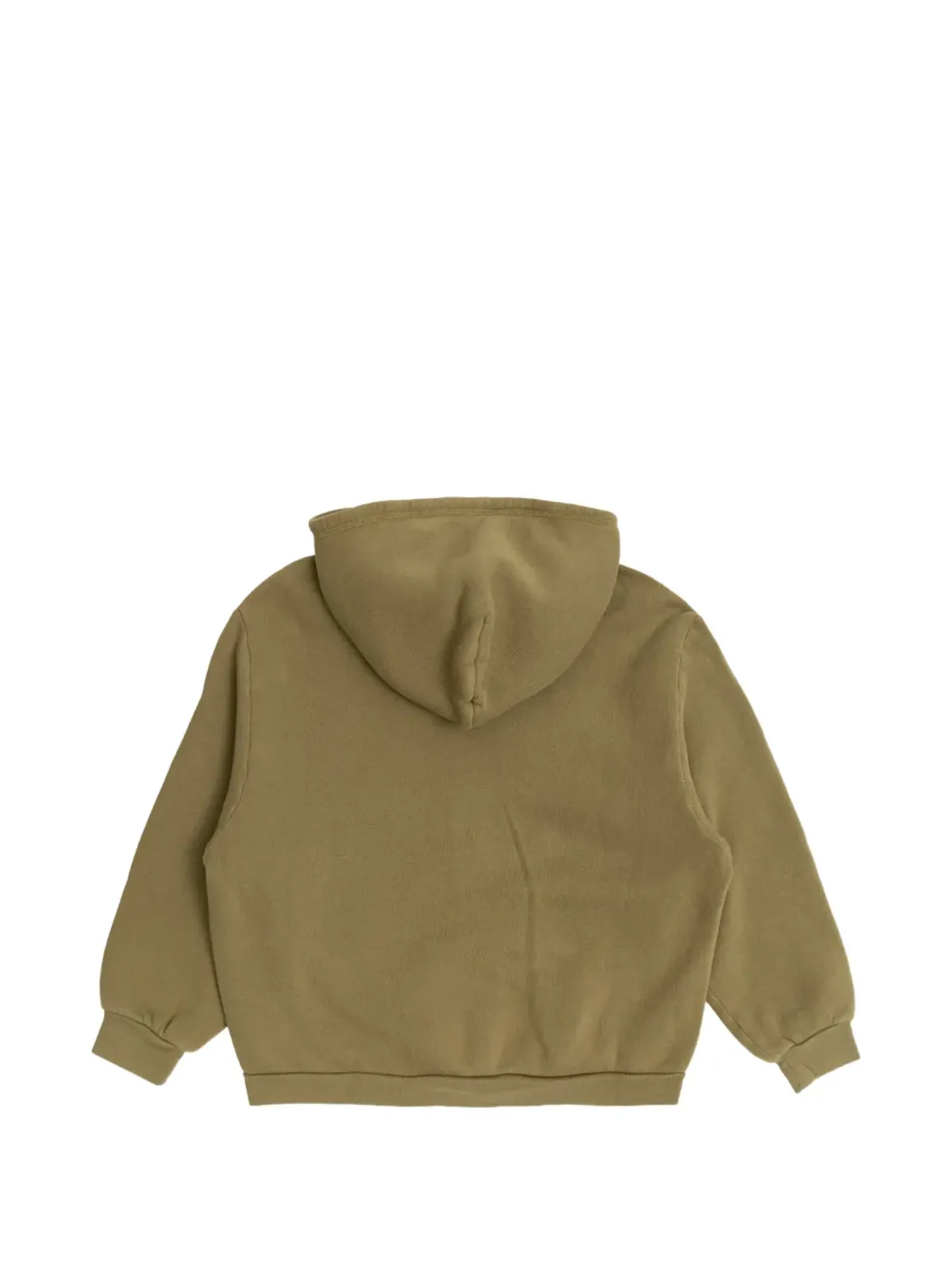American Vintage Kids Izubird ジップファスナー付きフード付きスウェットシャツ - グリーン - 画像2