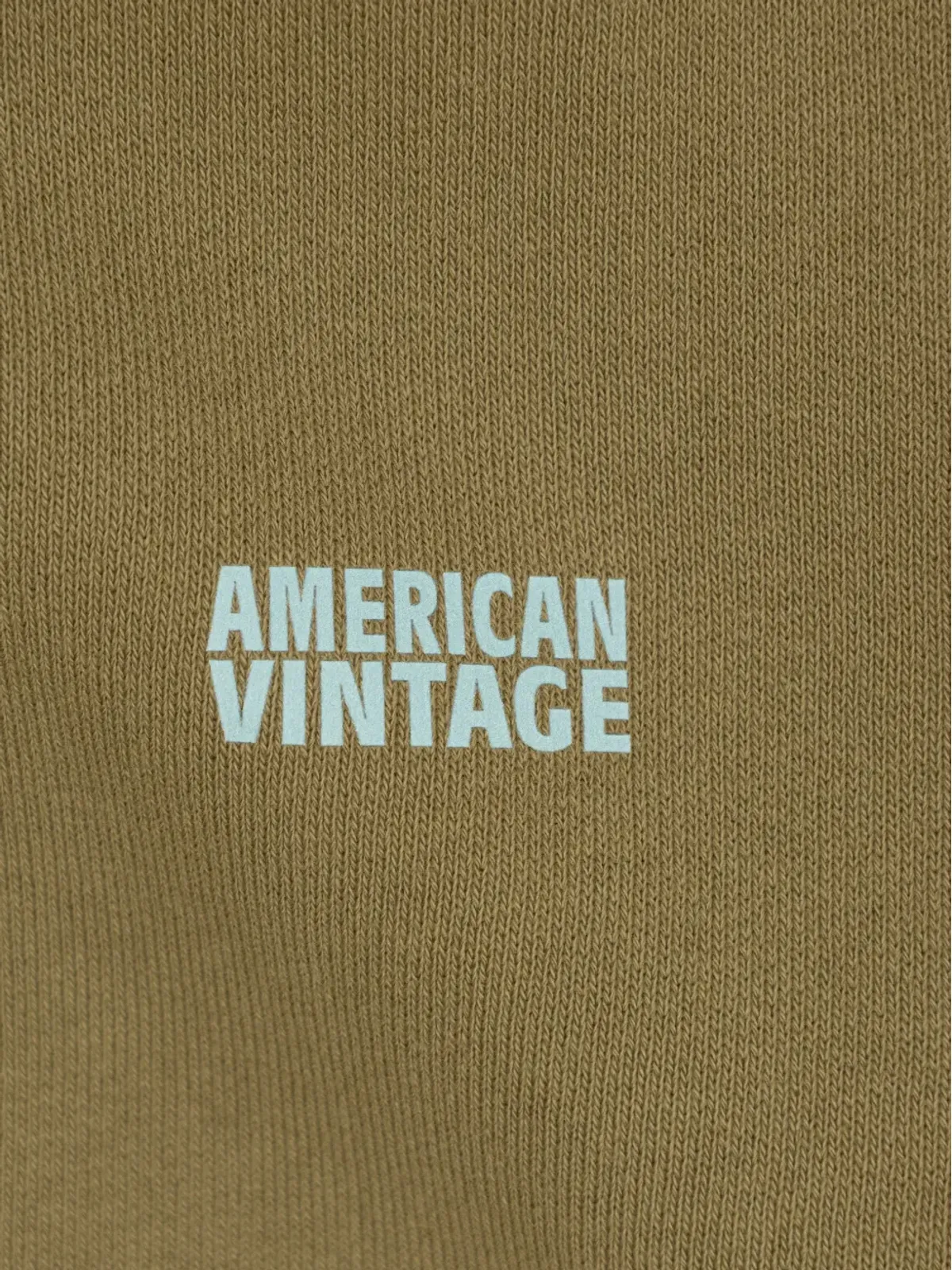American Vintage Kids Izubird ジップファスナー付きフード付きスウェットシャツ - グリーン - 画像4