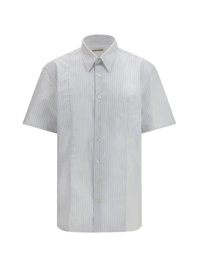 Namacheko Namacheko Cordelia ストライプ半袖シャツの商品画像
