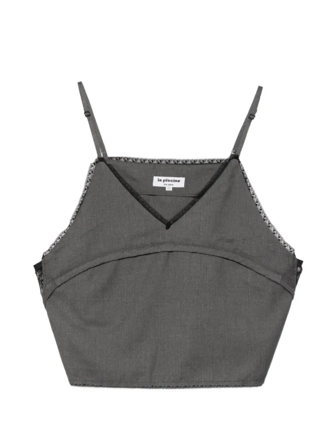 La Piscine La Piscine レーストリムトップの商品画像