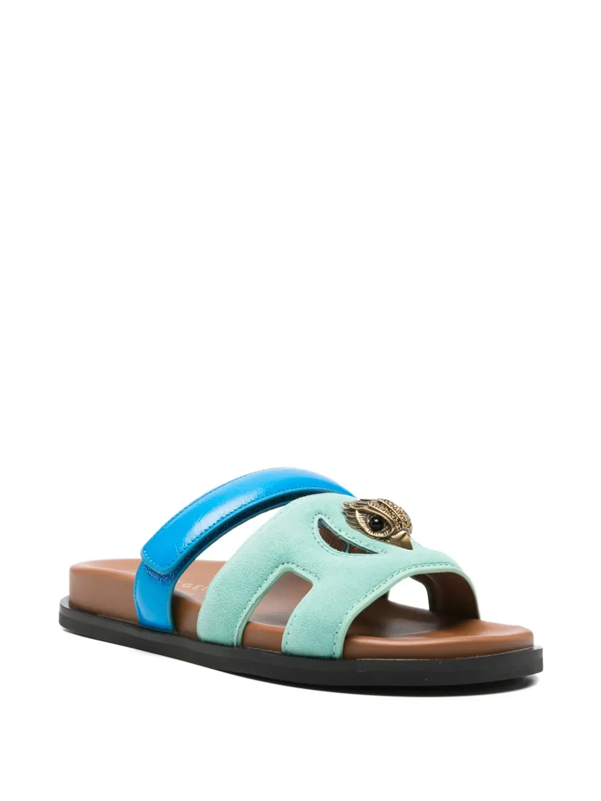 Kurt Geiger Eagle cut-out sandals - Green - 画像2