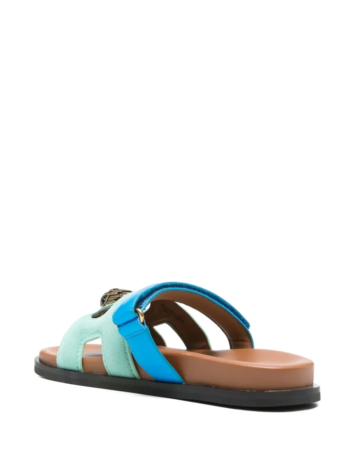 Kurt Geiger Eagle cut-out sandals - Green - 画像3