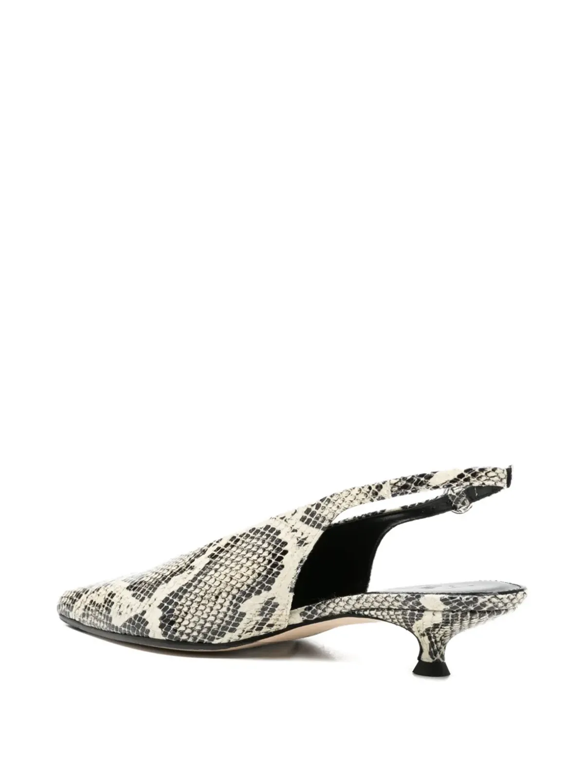 Aeyde Camila snake-print pumps - Neutrals - 画像3