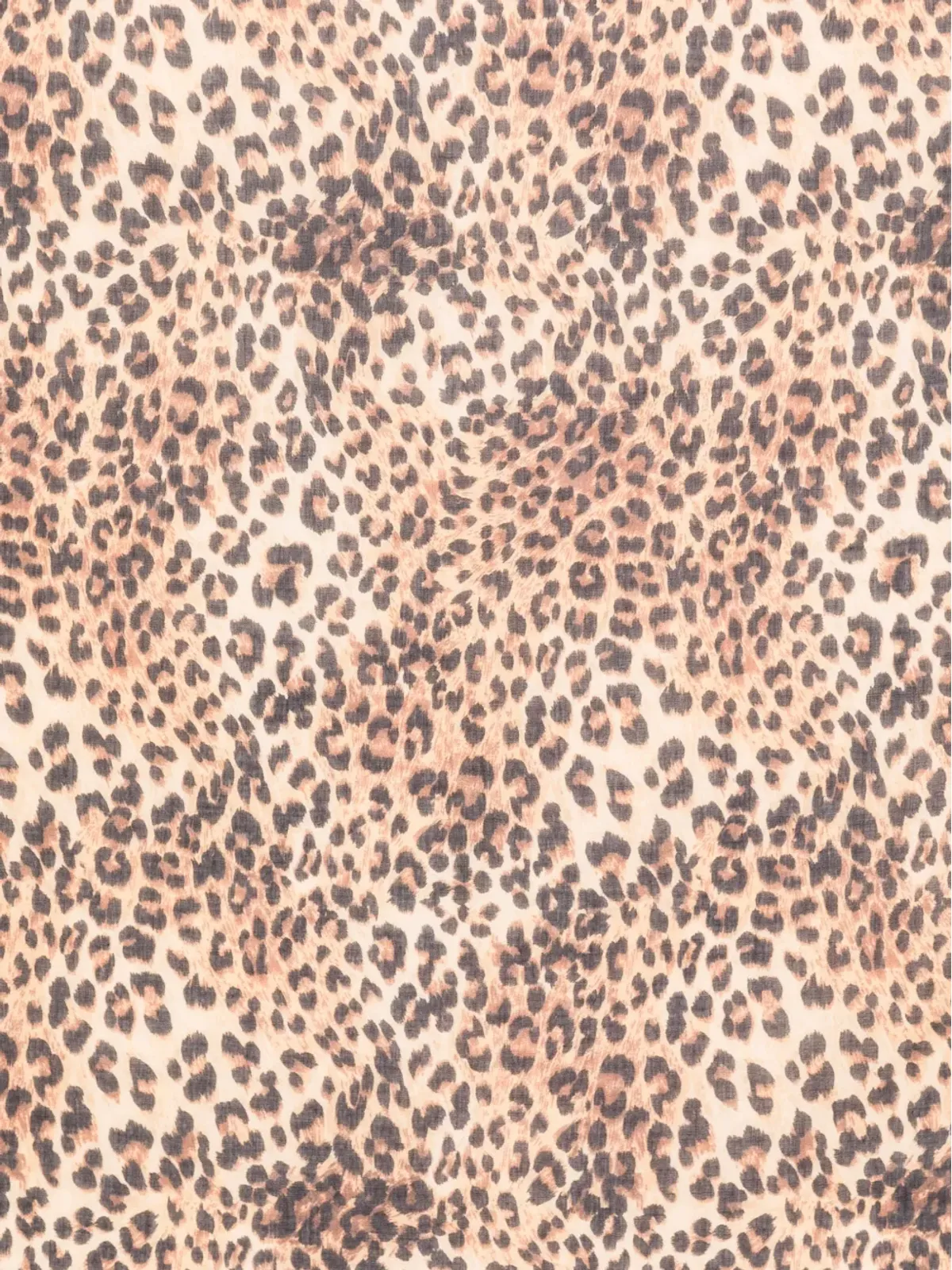 Destin レオパードプリントスカーフ - 画像2