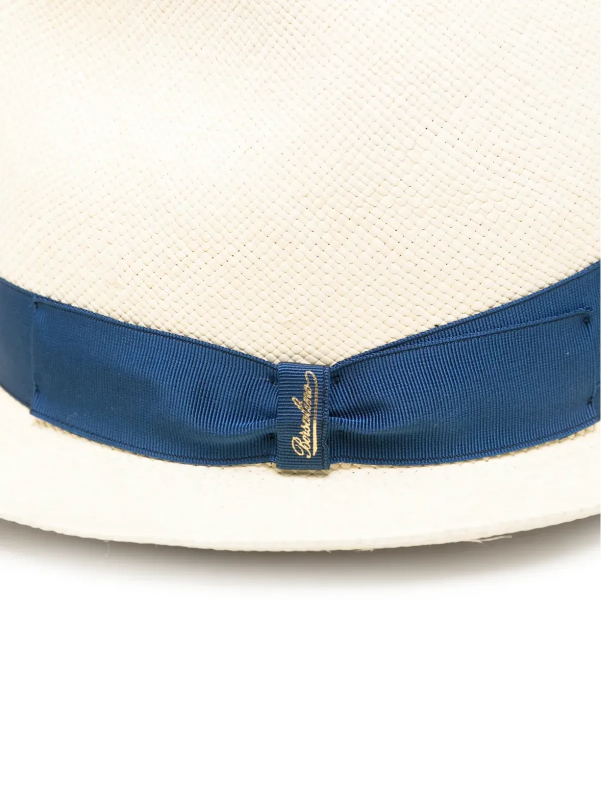 Borsalino リボンストローハット - 画像3