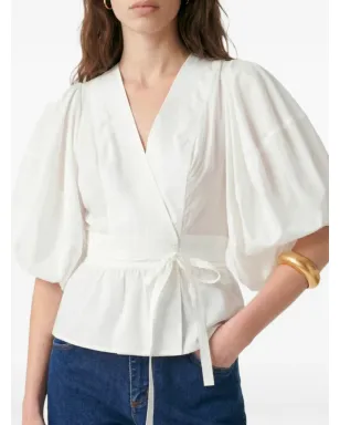 Vanessa Bruno Gunner wrap blouse - サムネイル2