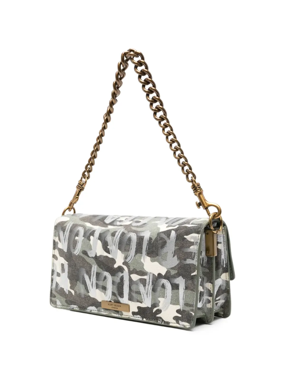 Kurt Geiger ザ・スローン カモフラージュ トートバッグ - 画像2