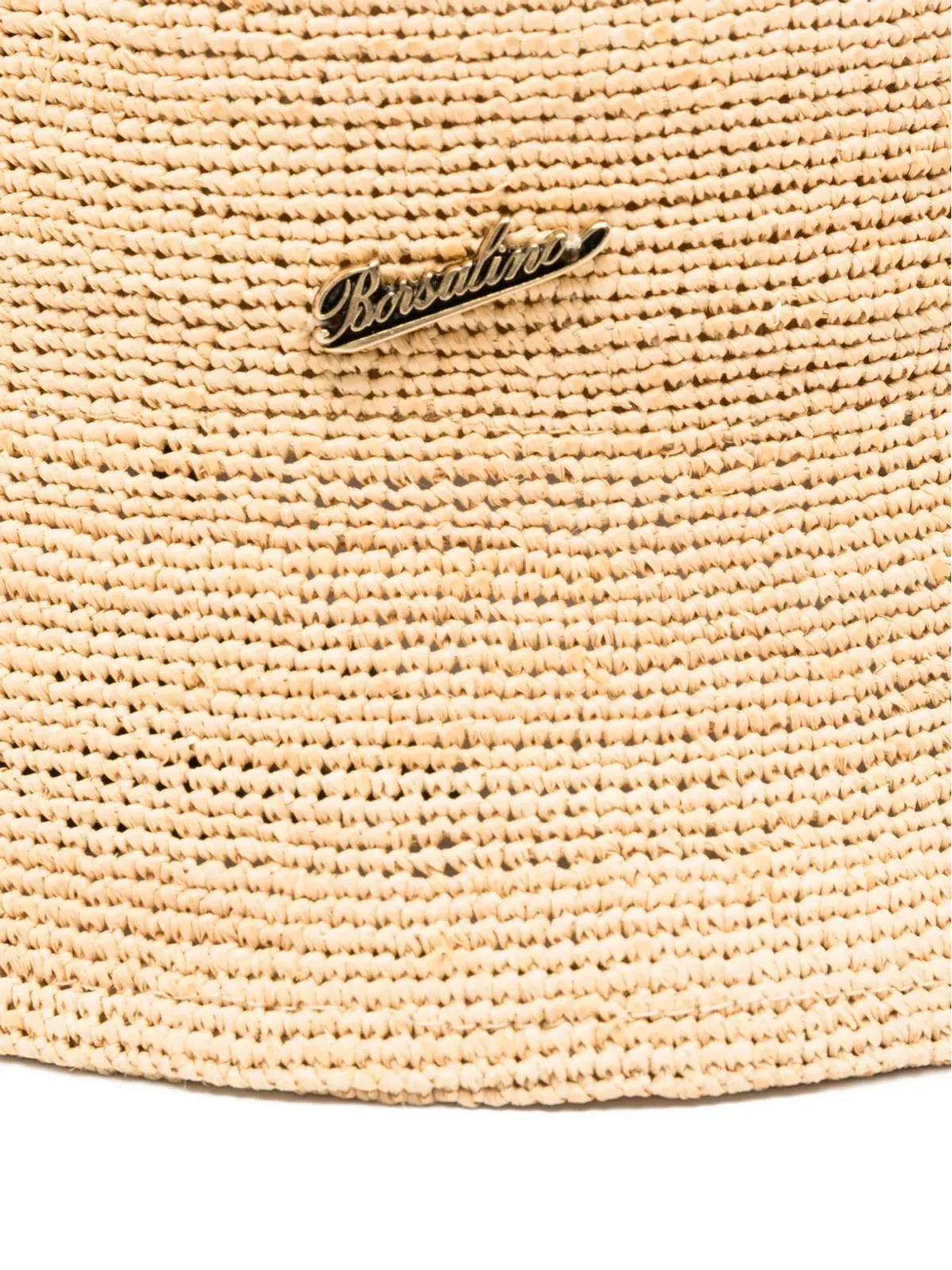 Borsalino ココ ストロー バケットハット - 画像3
