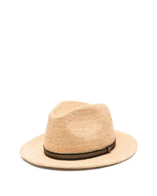 Borsalino リボン付きストローハット - サムネイル1