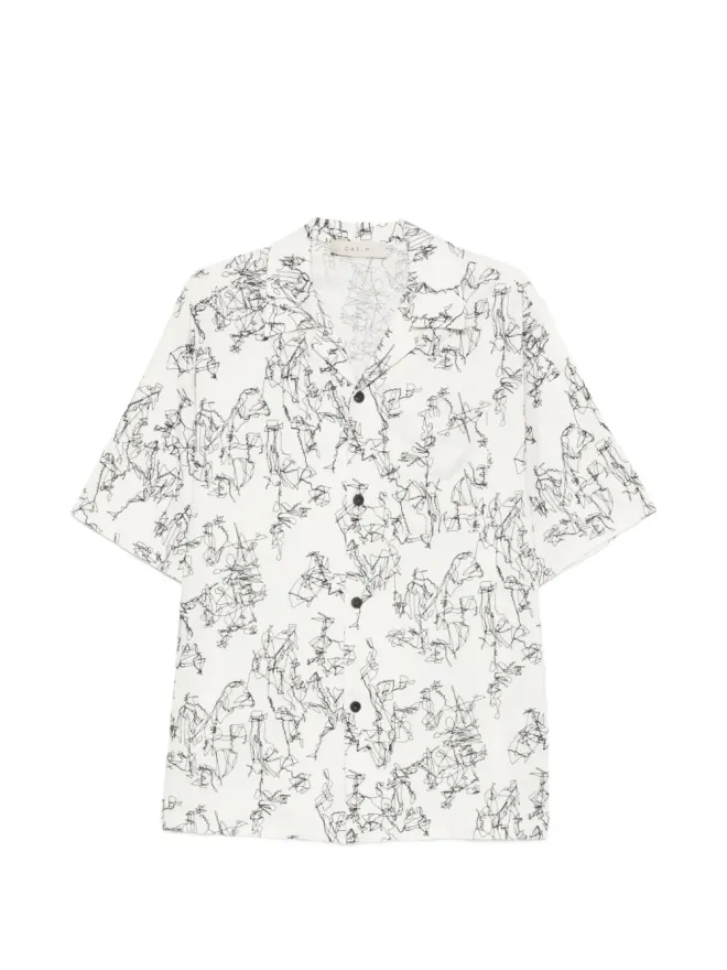 Qasimi Qasimi ボタン柄シャツの商品画像