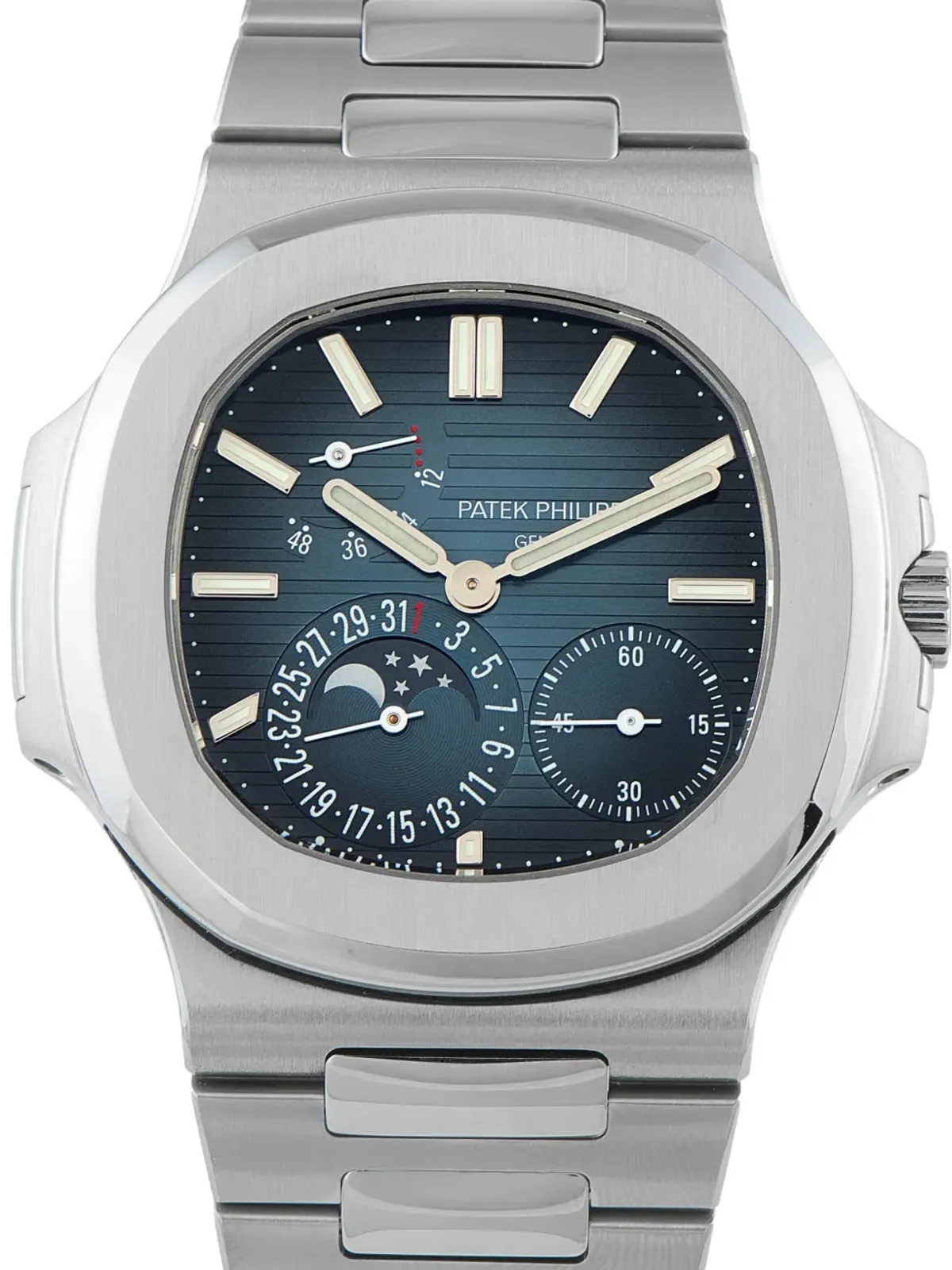 Patek Philippe Pre-Owned ノーチラス ムーンフェイズ ウォッチ - 画像1