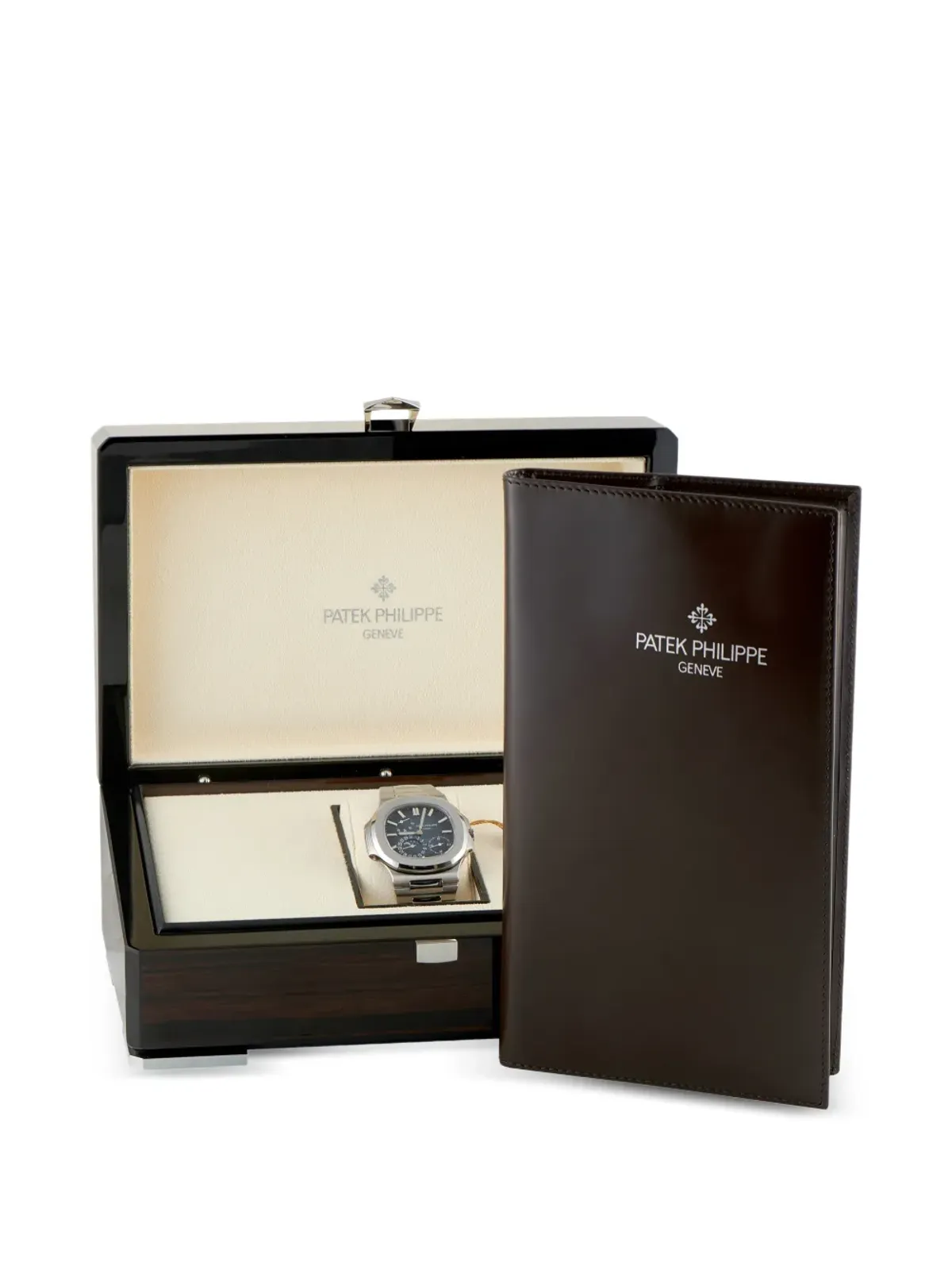 Patek Philippe Pre-Owned ノーチラス ムーンフェイズ ウォッチ - 画像5