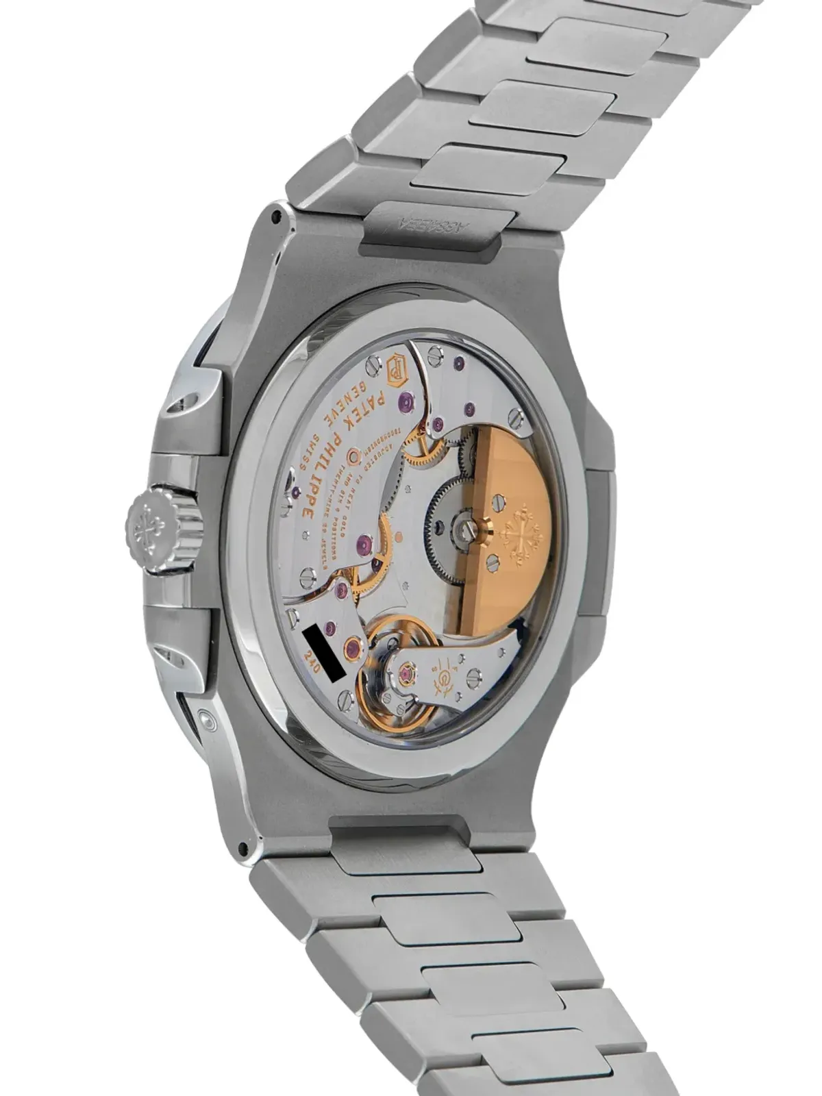 Patek Philippe Pre-Owned ノーチラス ムーンフェイズ ウォッチ - 画像4