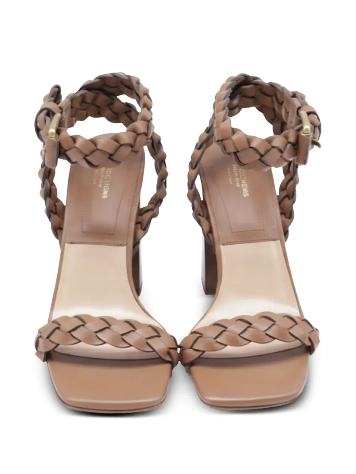 Michael Kors Vintage ピッパ ウーブンレザー サンダル - 画像4