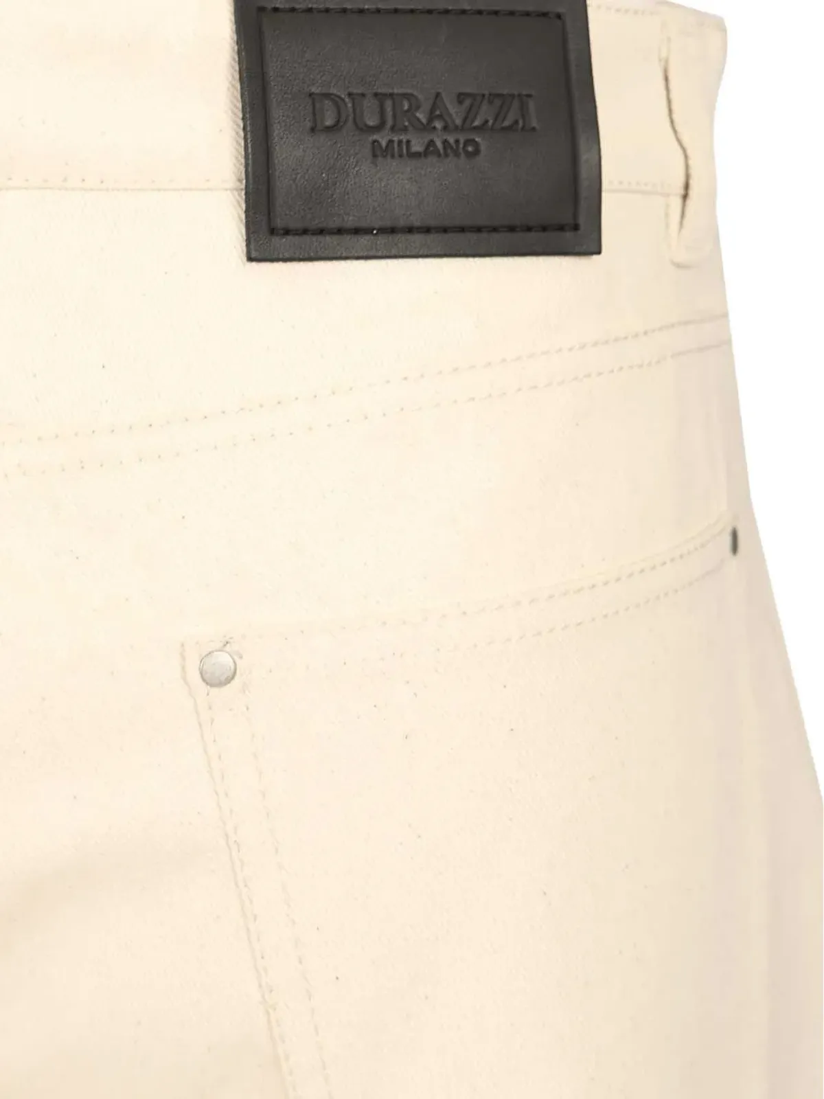 Durazzi Milano パネルド・ワイドレッグジーンズ - 画像4