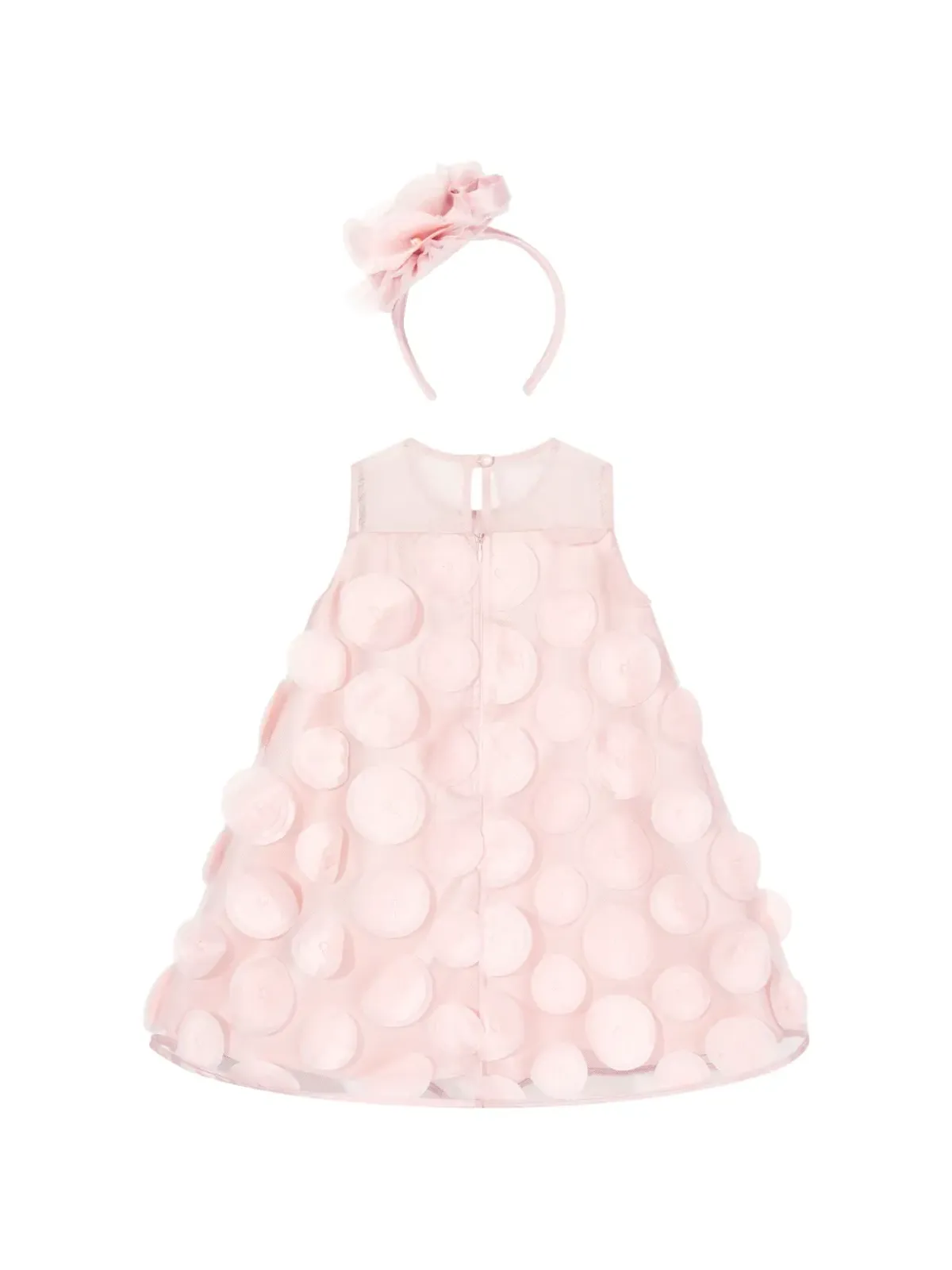 Dress & Fleur ラッフルドレスとヘッドバンドセット - 画像2