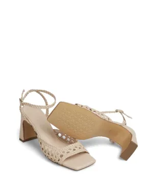 Souliers Martinez 編み込みストラップサンダル - サムネイル4