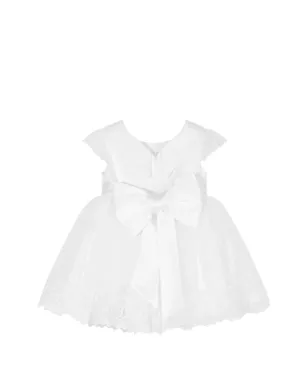 Dress & Fleur 花柄アップリケ付きドレスとヘッドバンドのセット - ホワイト - サムネイル3