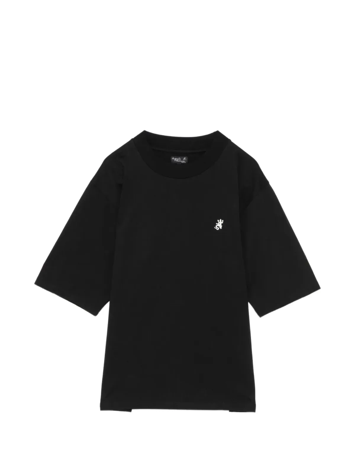 agnès b. COULOS リザード Tシャツ - 画像1