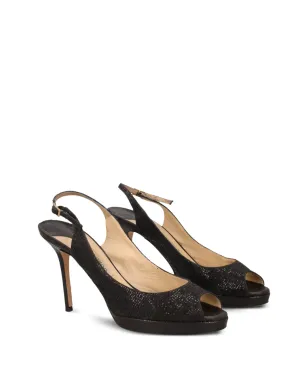 Jimmy Choo ビンテージ ピープトゥーサンダル - サムネイル2
