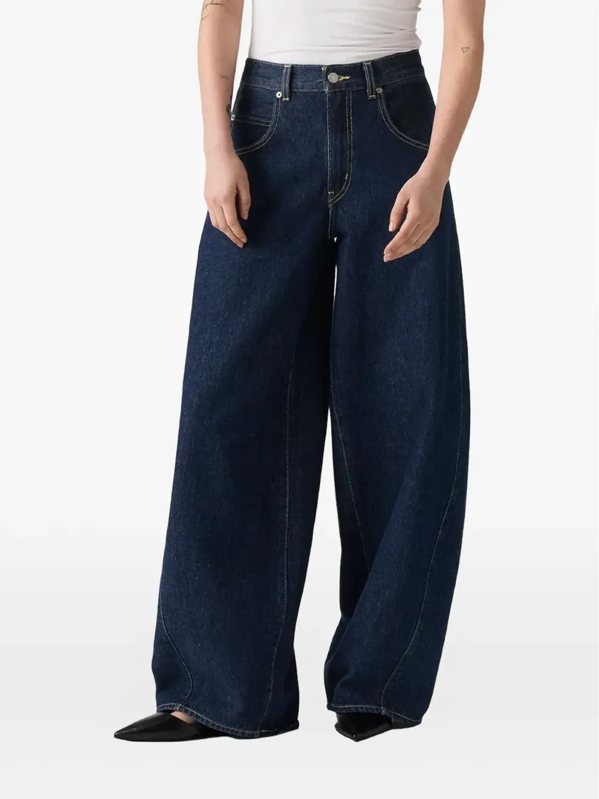 Levi's Premium スーパーバギー バレルジーンズ - 画像2