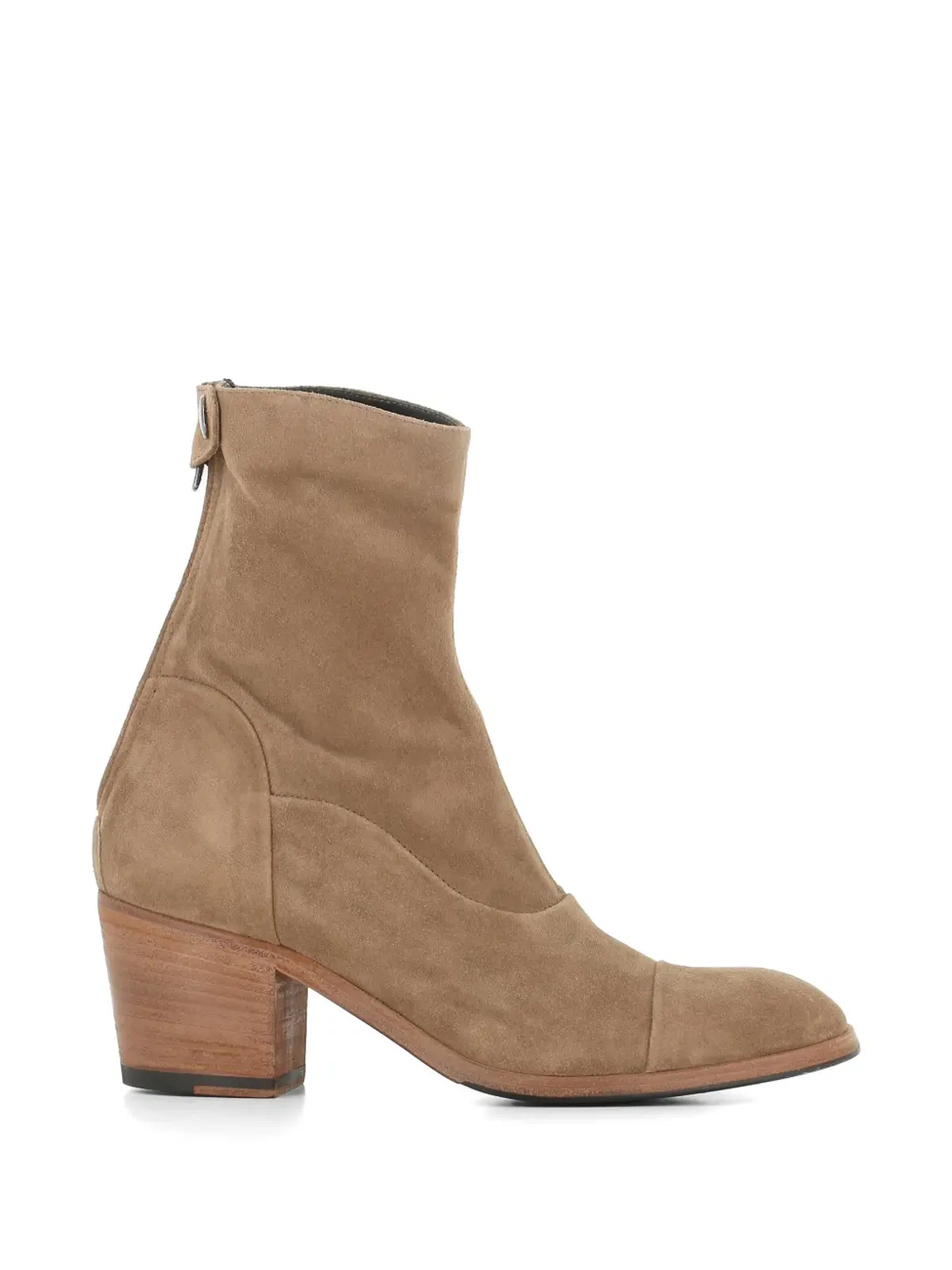 Alberto Fasciani Oxana zip detail boots - Neutrals - 画像1