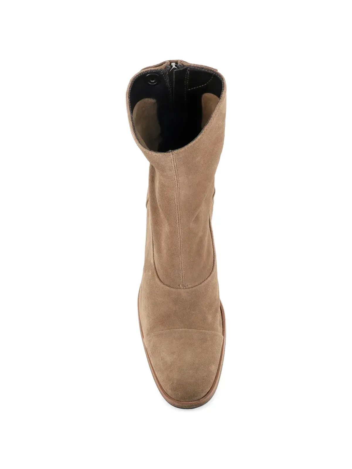 Alberto Fasciani Oxana zip detail boots - Neutrals - 画像3