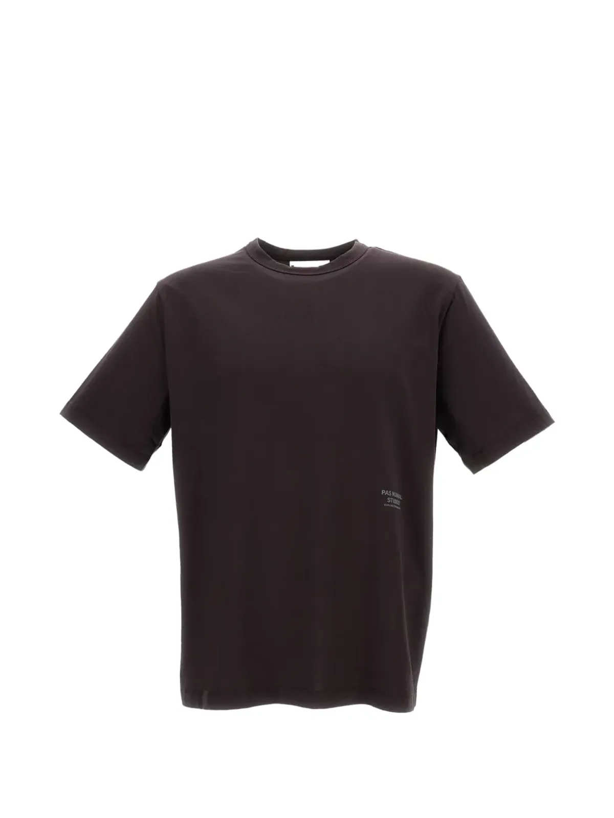 Pas Normal Studios クルーネック ロゴ Tシャツ パープル - 画像1