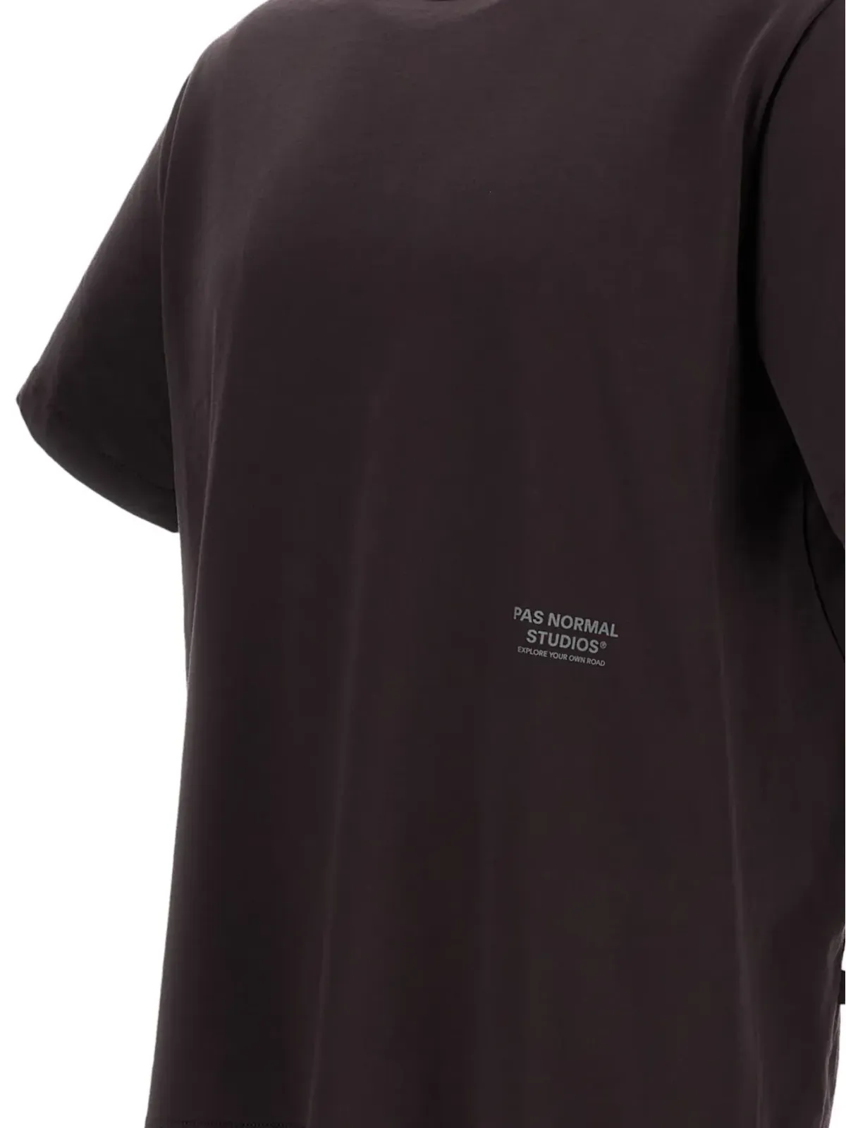 Pas Normal Studios クルーネック ロゴ Tシャツ パープル - 画像3