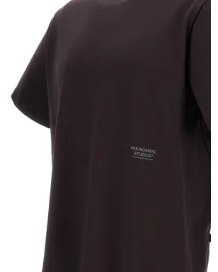 Pas Normal Studios クルーネック ロゴ Tシャツ パープル - サムネイル3