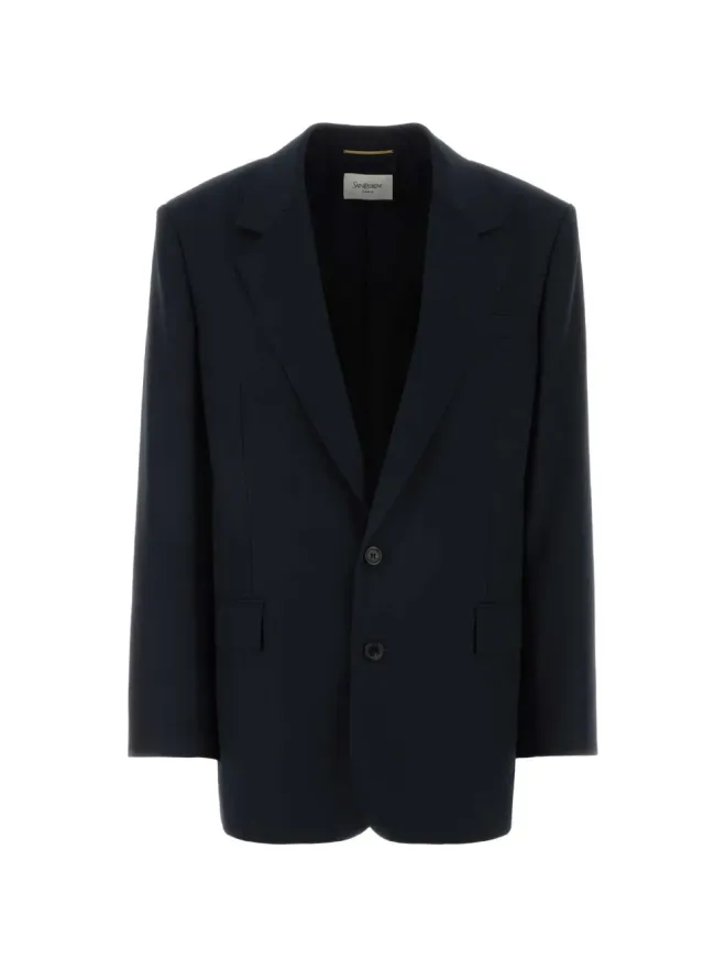 Saint Laurent Saint Laurent シングルブレスト ウールブレザーの商品画像