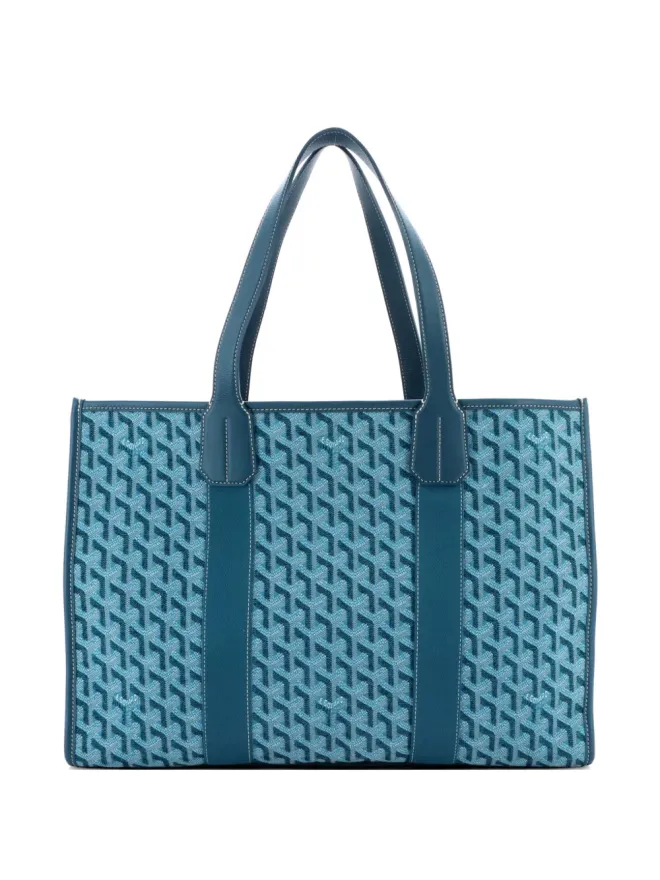 Goyard Pre-Owned Goyard Pre-Owned Villette Coated Canvas Tote Bag - Blueの商品画像