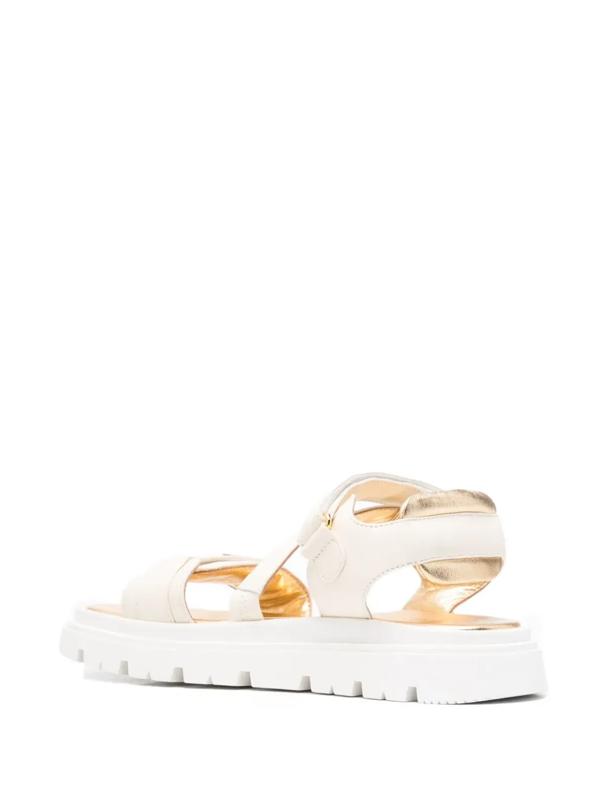 Elisabetta Franchi Kids タッチストラップサンダル - 画像2