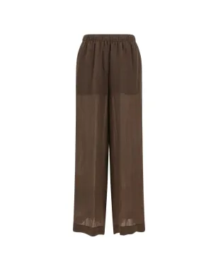 Nude エラスティック入りワイドレッグパンツ - サムネイル1