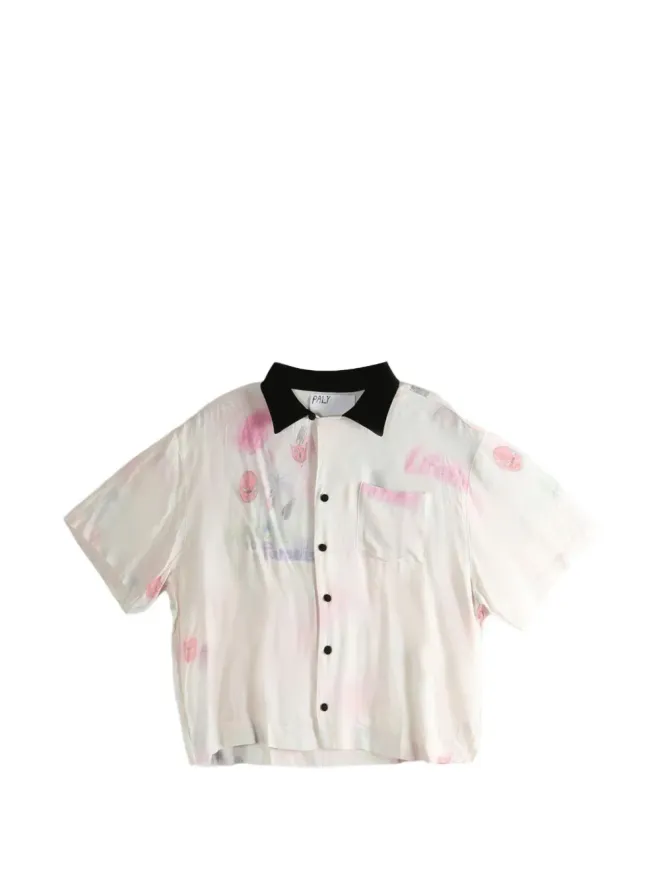 PALY HOLLYWOOD PALY HOLLYWOOD グラフィックプリントシャツの商品画像