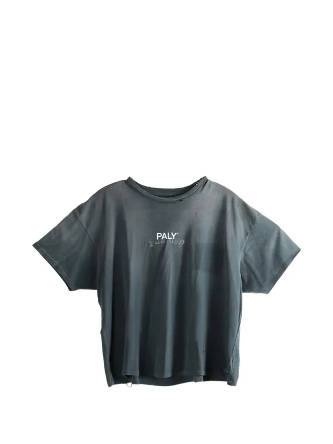 PALY HOLLYWOOD PALY HOLLYWOOD ダメージ加工Tシャツ グレーの商品画像
