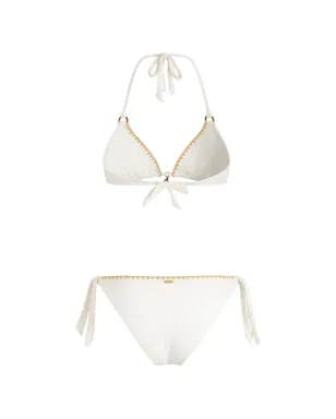 BANANA MOON Dimka Santa Fé クロシェットトリム水着（ホワイト） - サムネイル2