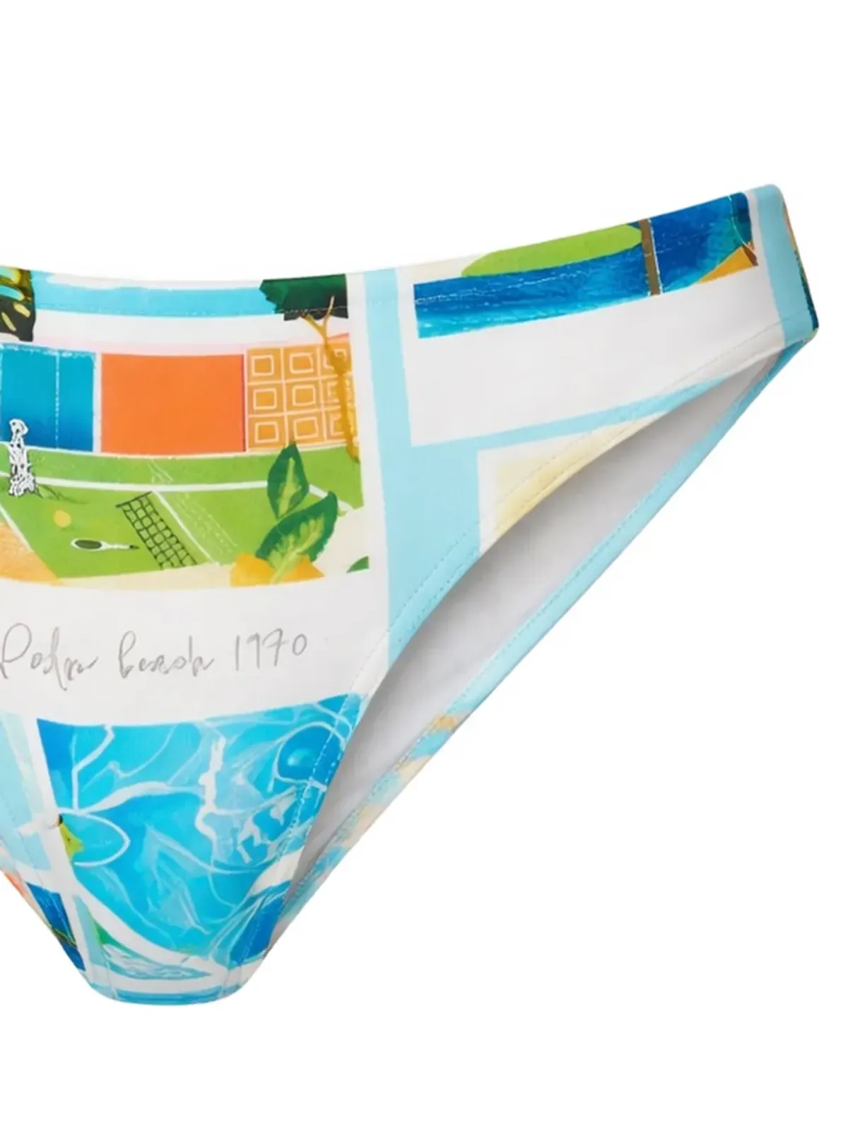 Seafolly パターン柄ヒップスタービキニ - 画像2