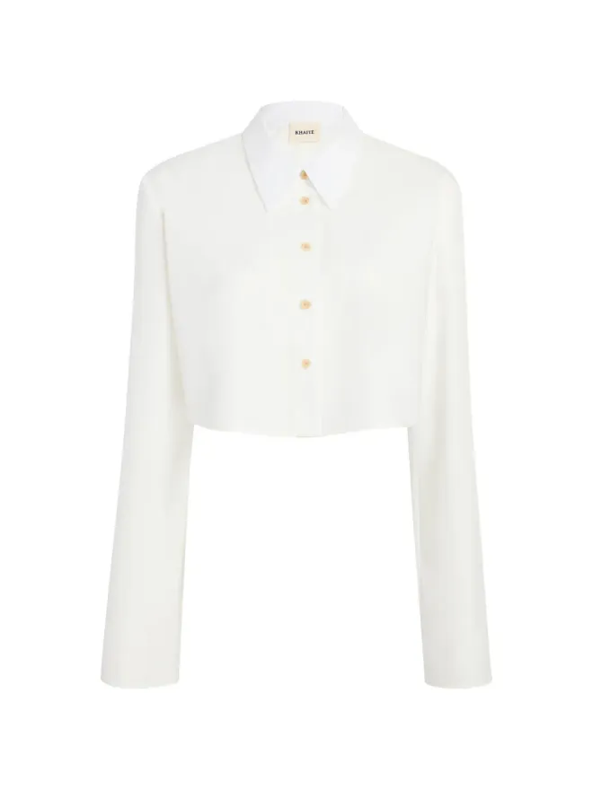 KHAITE KHAITE Fritzトップ - Whiteの商品画像